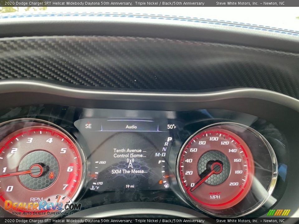 2020 Dodge Charger SRT Hellcat Widebody Daytona 50th Anniversary Gauges Photo #22