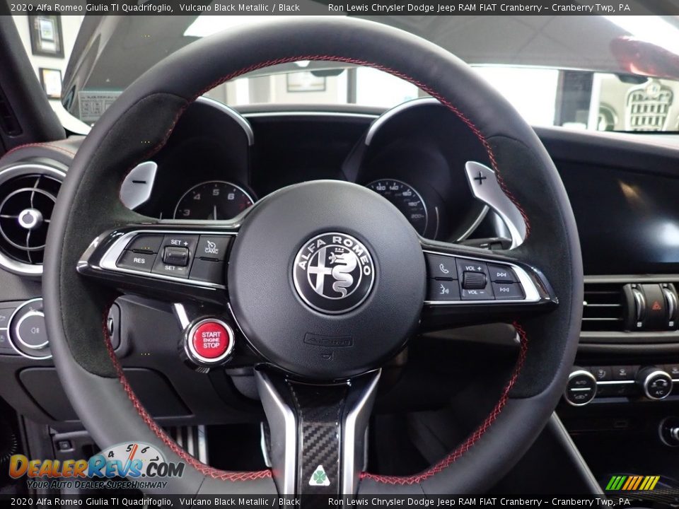 2020 Alfa Romeo Giulia TI Quadrifoglio Steering Wheel Photo #22