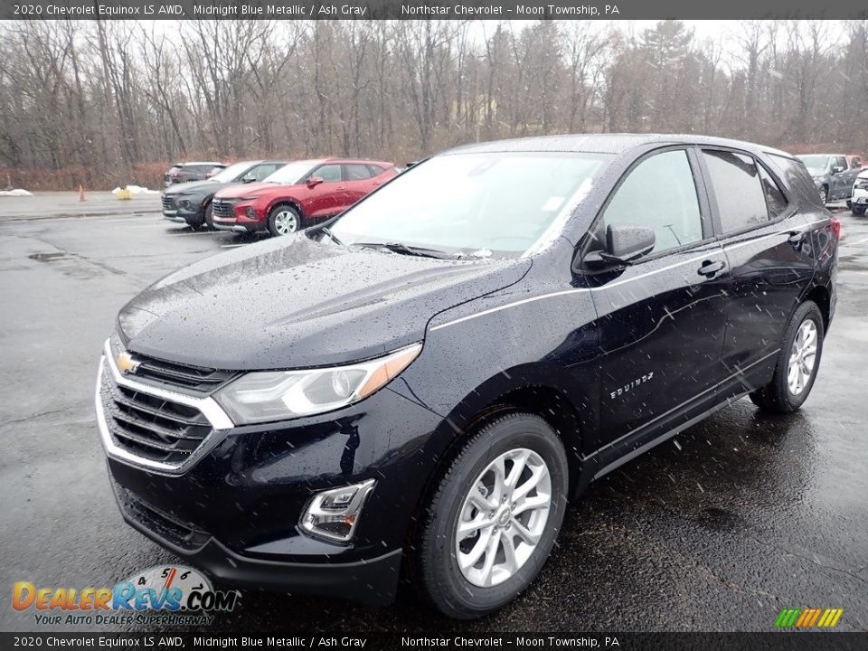 2020 Chevrolet Equinox LS AWD Midnight Blue Metallic / Ash Gray Photo #1