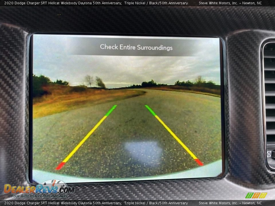 2020 Dodge Charger SRT Hellcat Widebody Daytona 50th Anniversary Triple Nickel / Black/50th Anniversary Photo #29