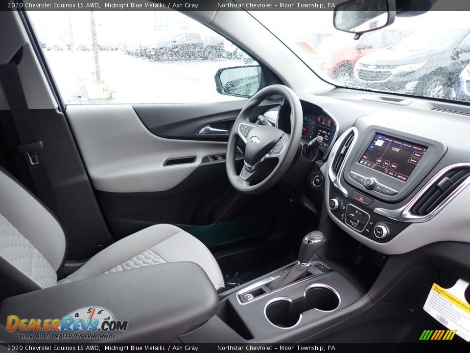 2020 Chevrolet Equinox LS AWD Midnight Blue Metallic / Ash Gray Photo #10