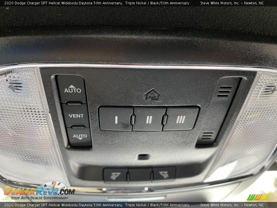 Controls of 2020 Dodge Charger SRT Hellcat Widebody Daytona 50th Anniversary Photo #33