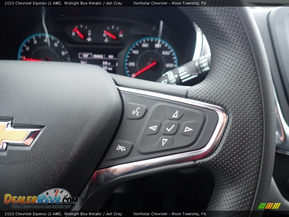 2020 Chevrolet Equinox LS AWD Midnight Blue Metallic / Ash Gray Photo #17