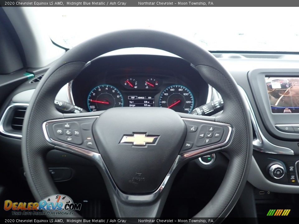 2020 Chevrolet Equinox LS AWD Midnight Blue Metallic / Ash Gray Photo #19