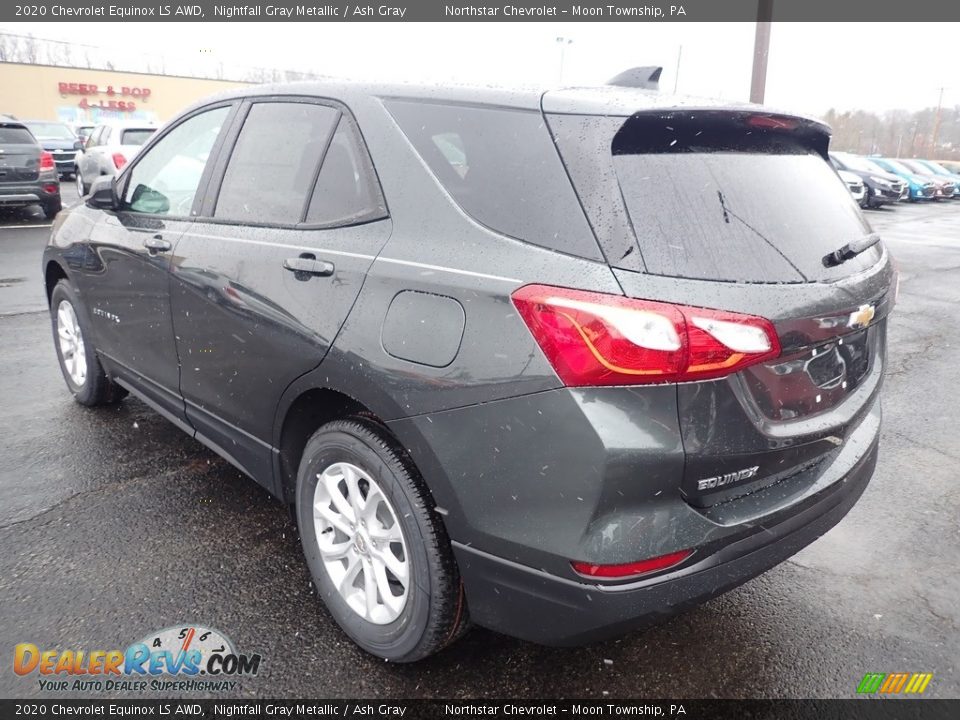 2020 Chevrolet Equinox LS AWD Nightfall Gray Metallic / Ash Gray Photo #3