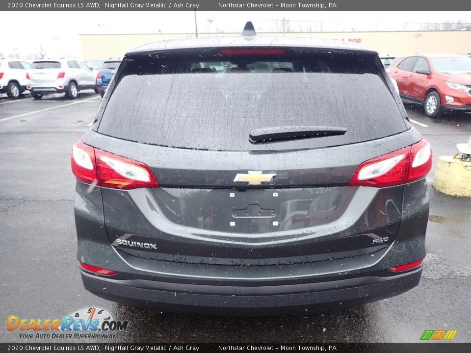 2020 Chevrolet Equinox LS AWD Nightfall Gray Metallic / Ash Gray Photo #4