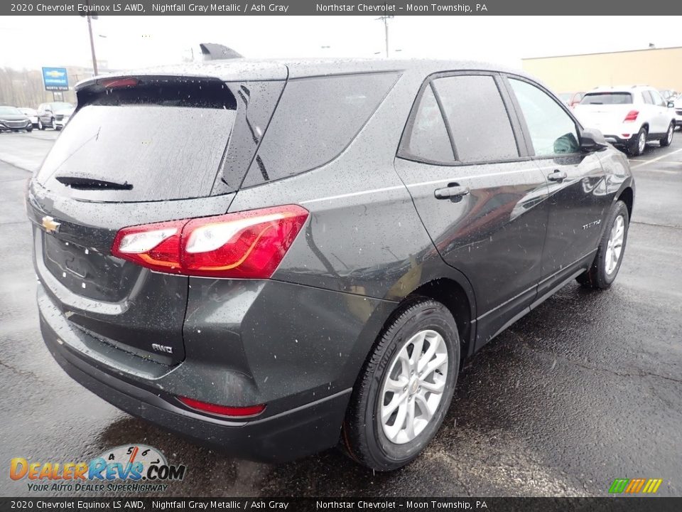 2020 Chevrolet Equinox LS AWD Nightfall Gray Metallic / Ash Gray Photo #5