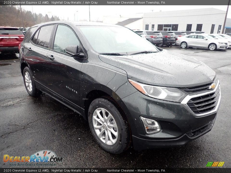 2020 Chevrolet Equinox LS AWD Nightfall Gray Metallic / Ash Gray Photo #6