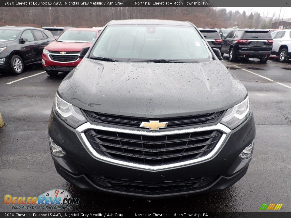 2020 Chevrolet Equinox LS AWD Nightfall Gray Metallic / Ash Gray Photo #7