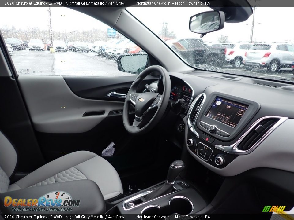 2020 Chevrolet Equinox LS AWD Nightfall Gray Metallic / Ash Gray Photo #9