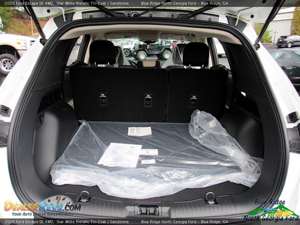 2020 Ford Escape SE 4WD Star White Metallic Tri-Coat / Sandstone Photo #13