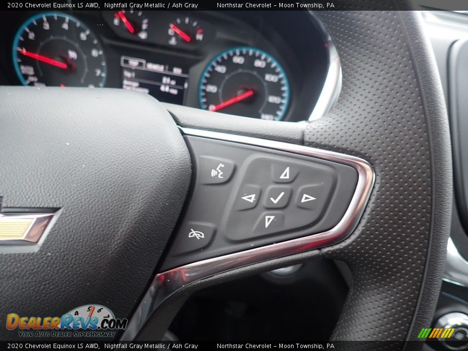 2020 Chevrolet Equinox LS AWD Nightfall Gray Metallic / Ash Gray Photo #16