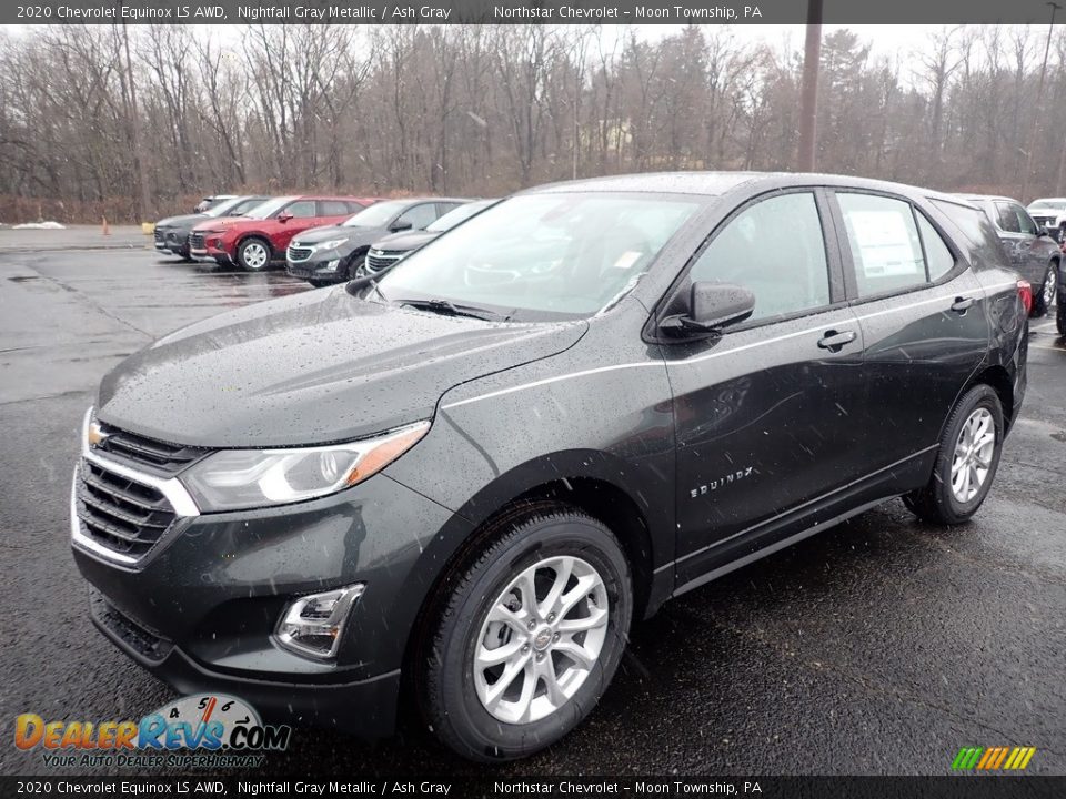 2020 Chevrolet Equinox LS AWD Nightfall Gray Metallic / Ash Gray Photo #1