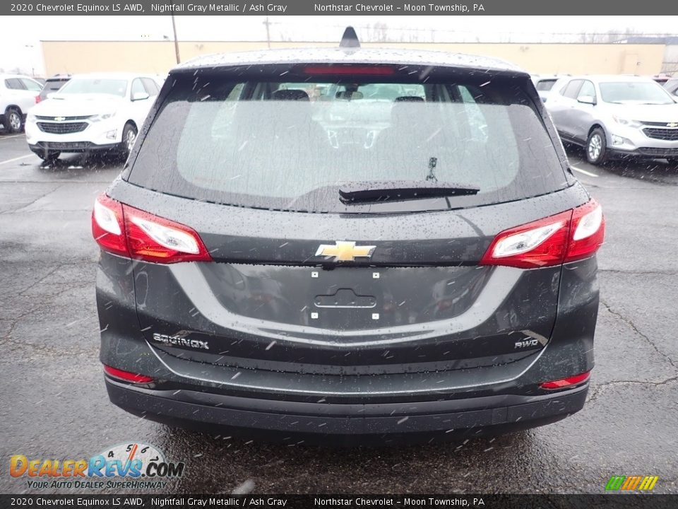 2020 Chevrolet Equinox LS AWD Nightfall Gray Metallic / Ash Gray Photo #4