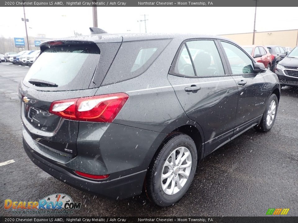 2020 Chevrolet Equinox LS AWD Nightfall Gray Metallic / Ash Gray Photo #5