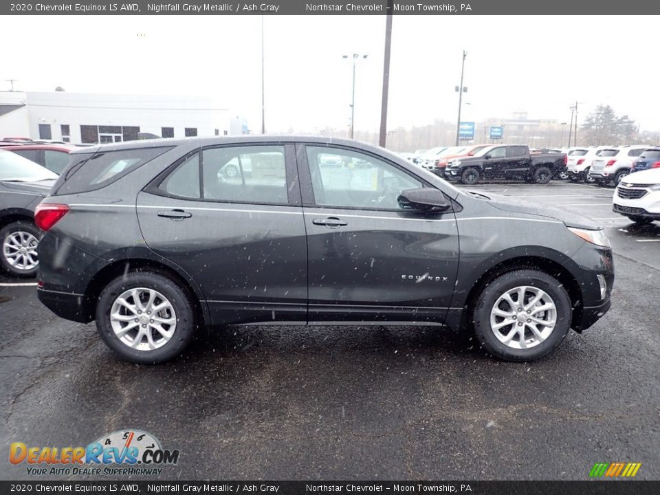 2020 Chevrolet Equinox LS AWD Nightfall Gray Metallic / Ash Gray Photo #6