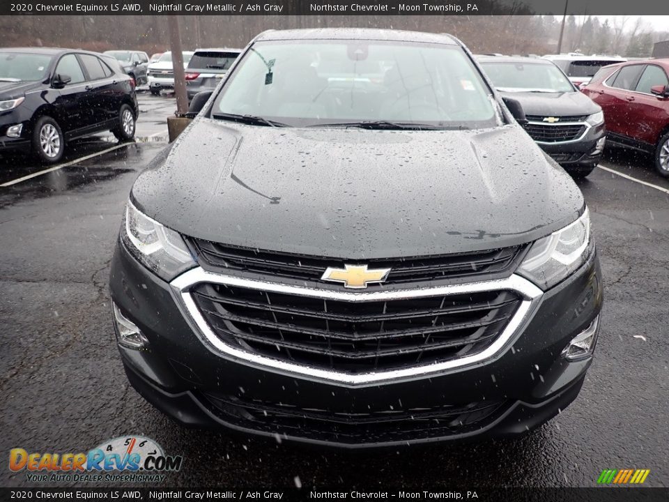 2020 Chevrolet Equinox LS AWD Nightfall Gray Metallic / Ash Gray Photo #8