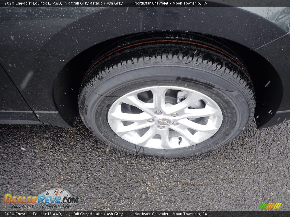 2020 Chevrolet Equinox LS AWD Nightfall Gray Metallic / Ash Gray Photo #9