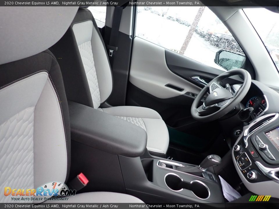 2020 Chevrolet Equinox LS AWD Nightfall Gray Metallic / Ash Gray Photo #10