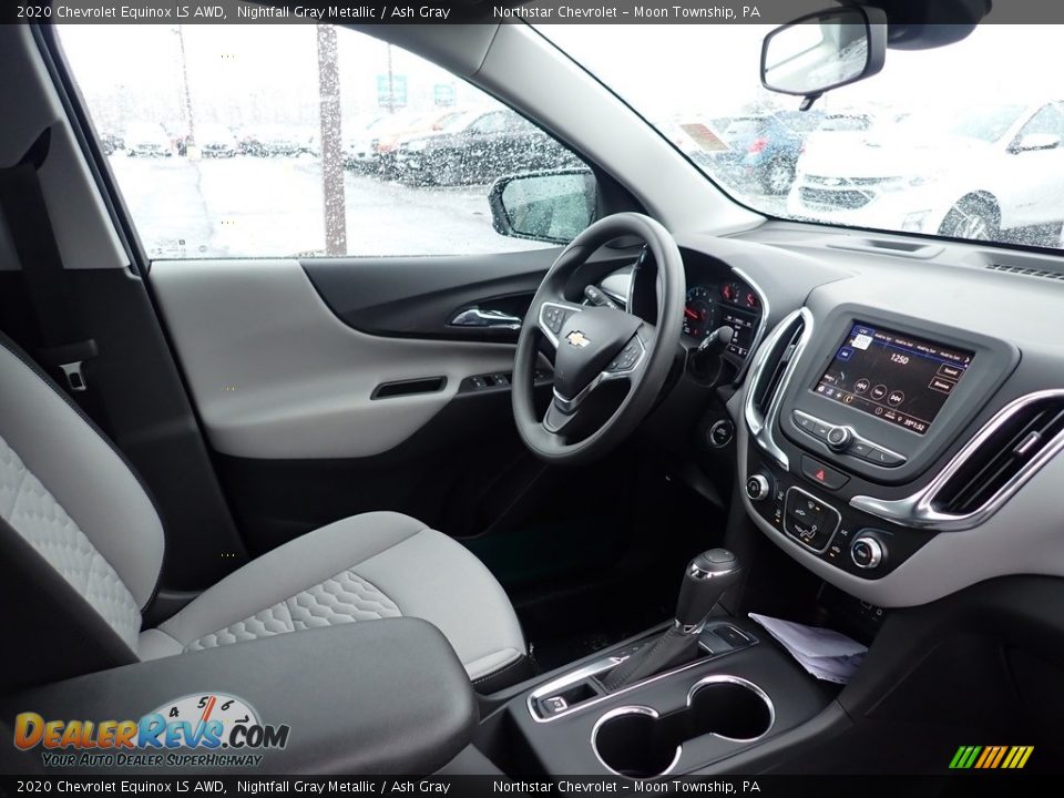 2020 Chevrolet Equinox LS AWD Nightfall Gray Metallic / Ash Gray Photo #11