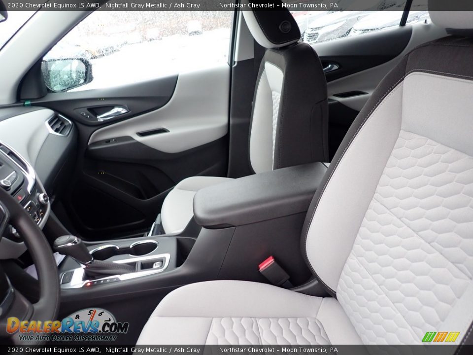 2020 Chevrolet Equinox LS AWD Nightfall Gray Metallic / Ash Gray Photo #14