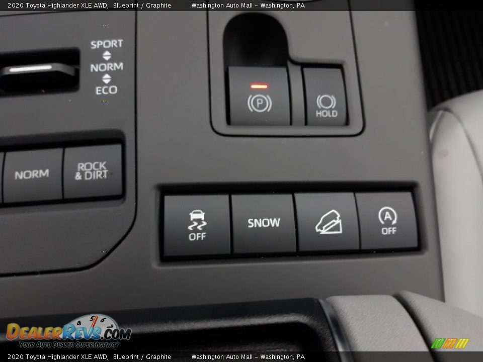 2020 Toyota Highlander XLE AWD Blueprint / Graphite Photo #19