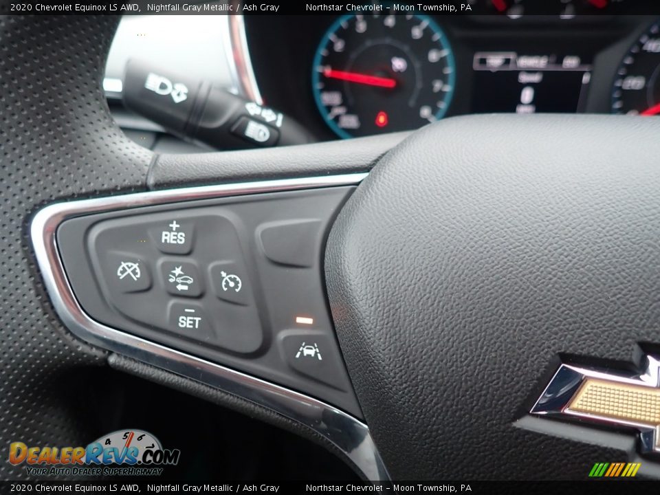 2020 Chevrolet Equinox LS AWD Nightfall Gray Metallic / Ash Gray Photo #19