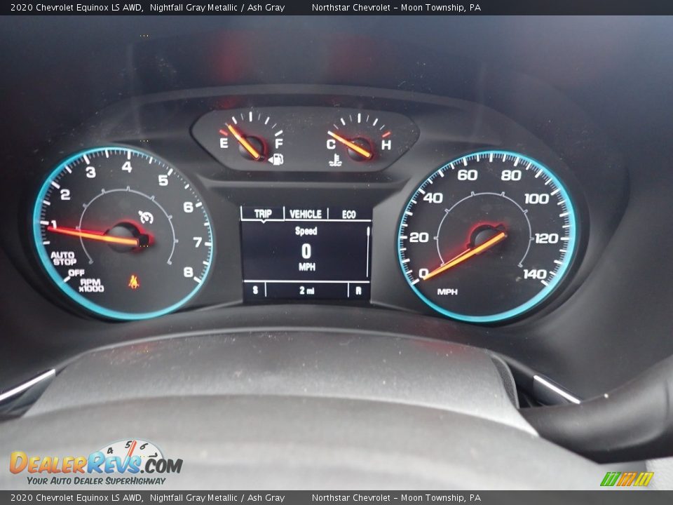 2020 Chevrolet Equinox LS AWD Nightfall Gray Metallic / Ash Gray Photo #20