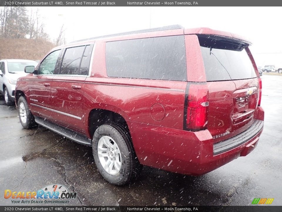 2020 Chevrolet Suburban LT 4WD Siren Red Tintcoat / Jet Black Photo #3