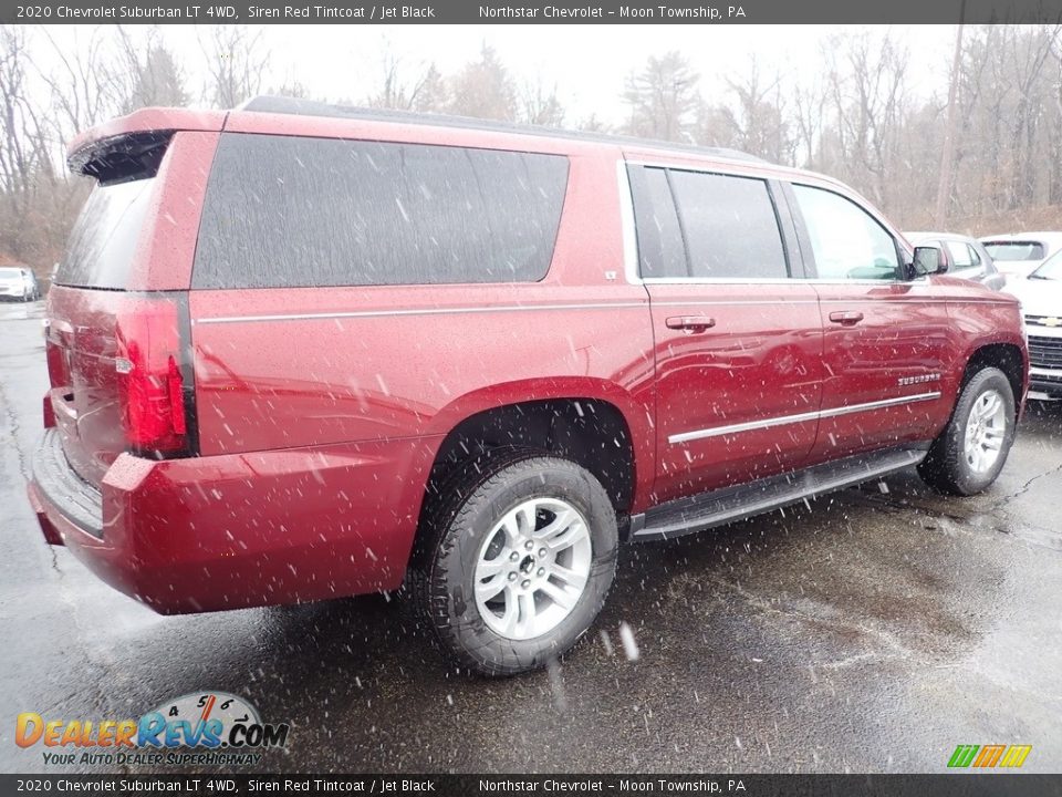 2020 Chevrolet Suburban LT 4WD Siren Red Tintcoat / Jet Black Photo #5