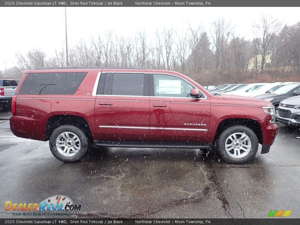 2020 Chevrolet Suburban LT 4WD Siren Red Tintcoat / Jet Black Photo #6