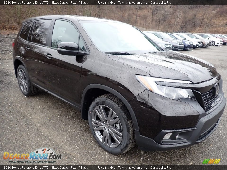 2020 Honda Passport EX-L AWD Black Copper Pearl / Black Photo #5