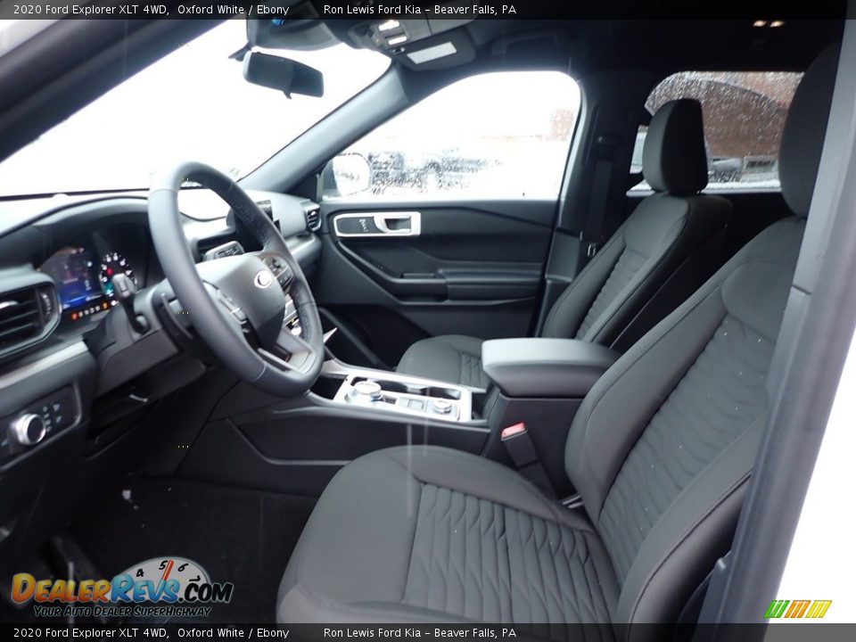 Front Seat of 2020 Ford Explorer XLT 4WD Photo #13