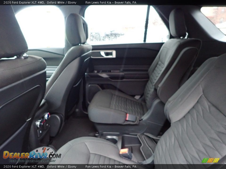 Rear Seat of 2020 Ford Explorer XLT 4WD Photo #14