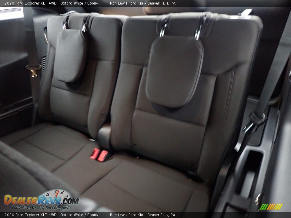 2020 Ford Explorer XLT 4WD Oxford White / Ebony Photo #15
