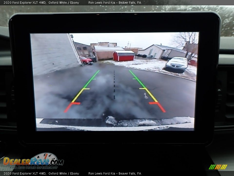 2020 Ford Explorer XLT 4WD Oxford White / Ebony Photo #20