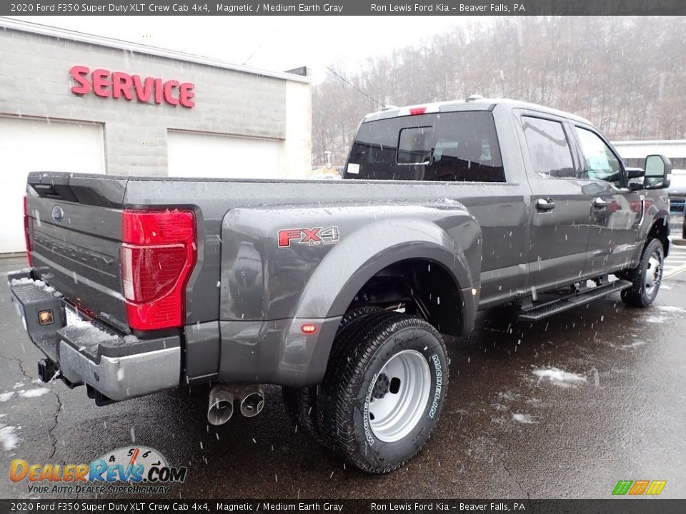 2020 Ford F350 Super Duty XLT Crew Cab 4x4 Magnetic / Medium Earth Gray Photo #2