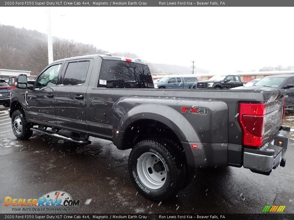 2020 Ford F350 Super Duty XLT Crew Cab 4x4 Magnetic / Medium Earth Gray Photo #4