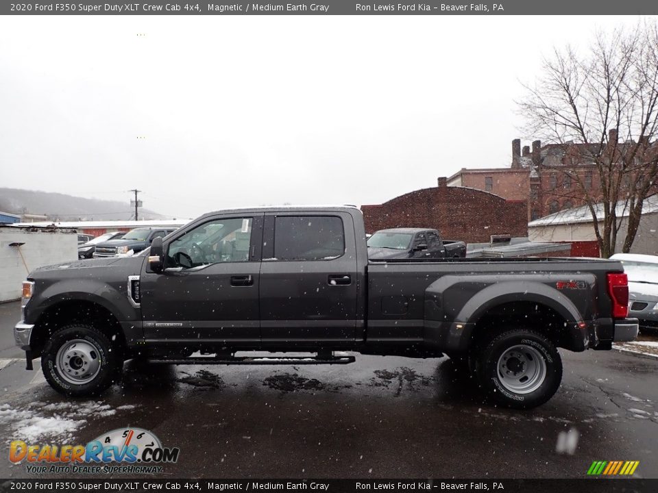 2020 Ford F350 Super Duty XLT Crew Cab 4x4 Magnetic / Medium Earth Gray Photo #5