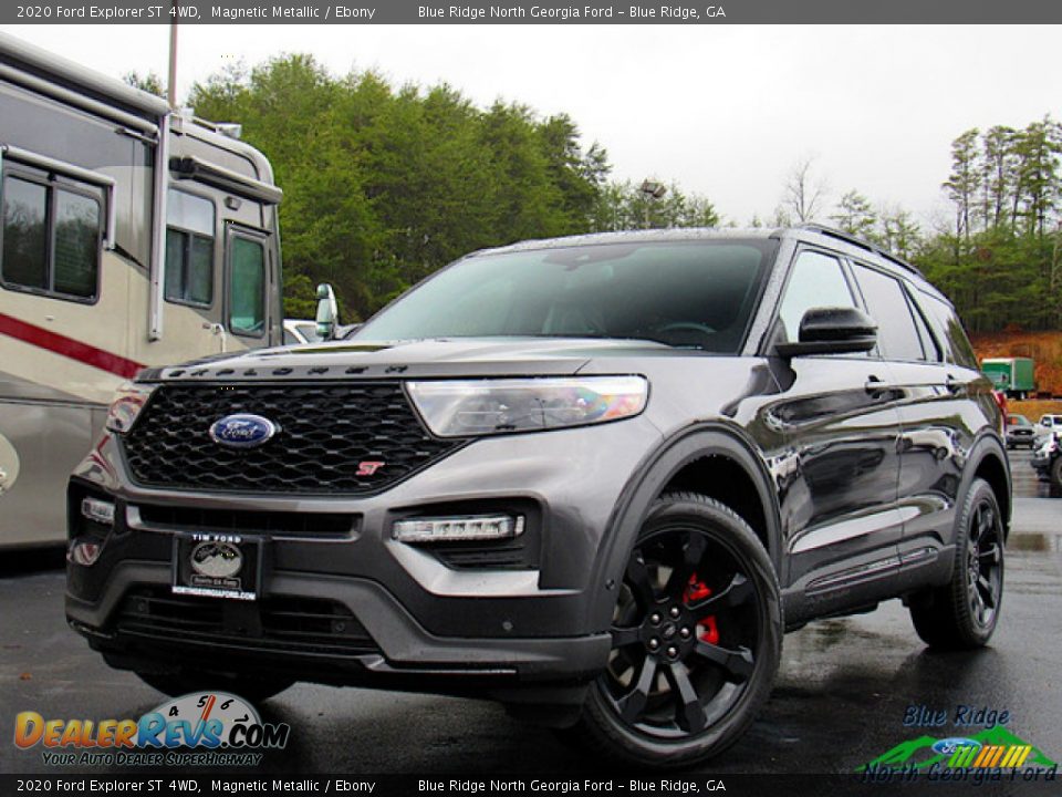 Front 3/4 View of 2020 Ford Explorer ST 4WD Photo #1