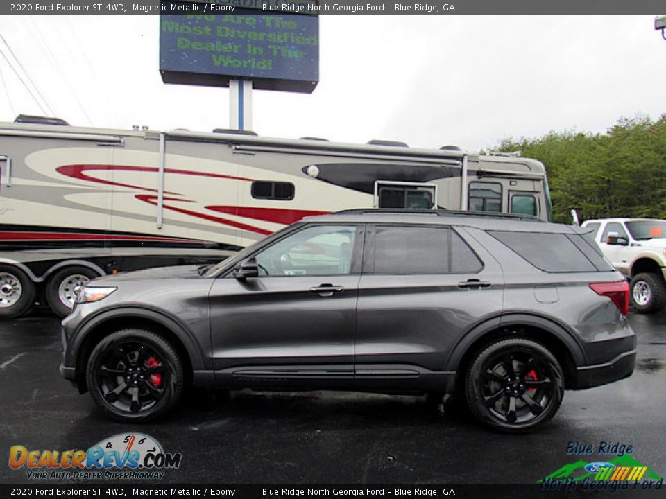Magnetic Metallic 2020 Ford Explorer ST 4WD Photo #2