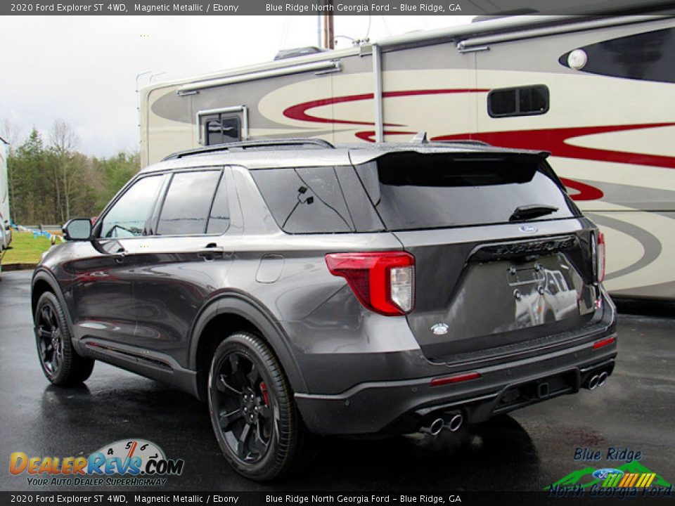 2020 Ford Explorer ST 4WD Magnetic Metallic / Ebony Photo #3