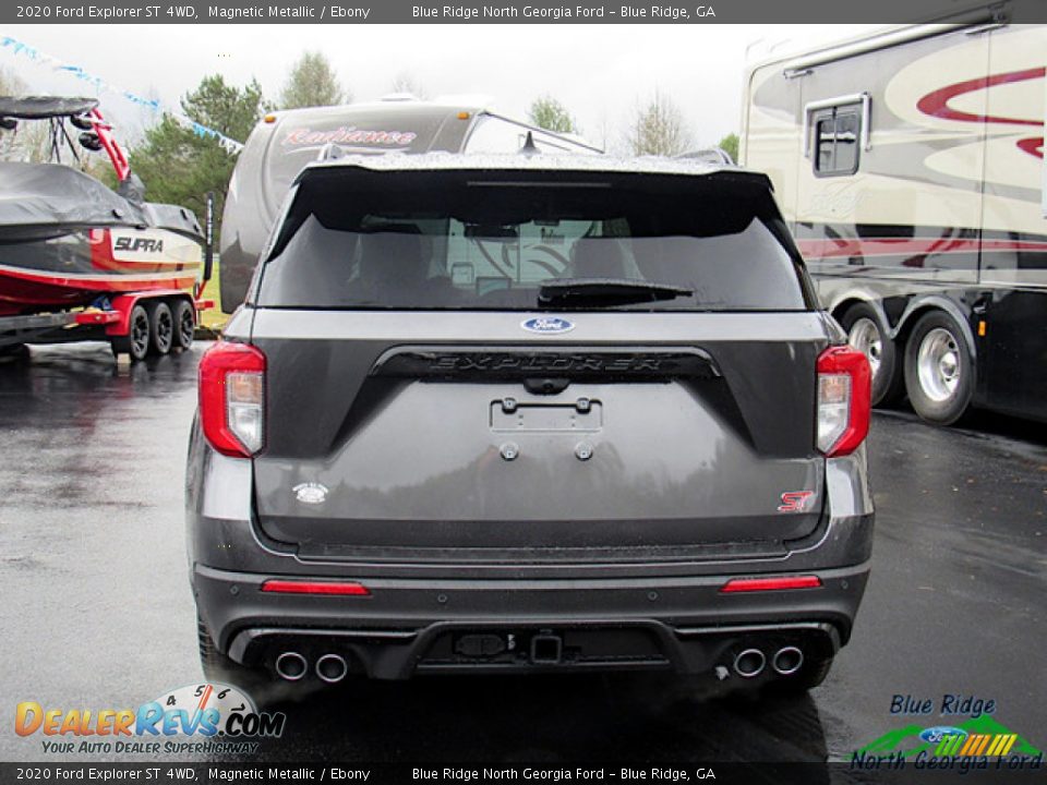 2020 Ford Explorer ST 4WD Magnetic Metallic / Ebony Photo #4