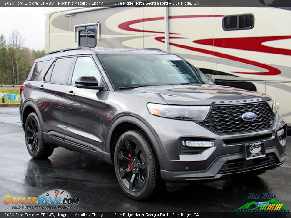 Magnetic Metallic 2020 Ford Explorer ST 4WD Photo #7