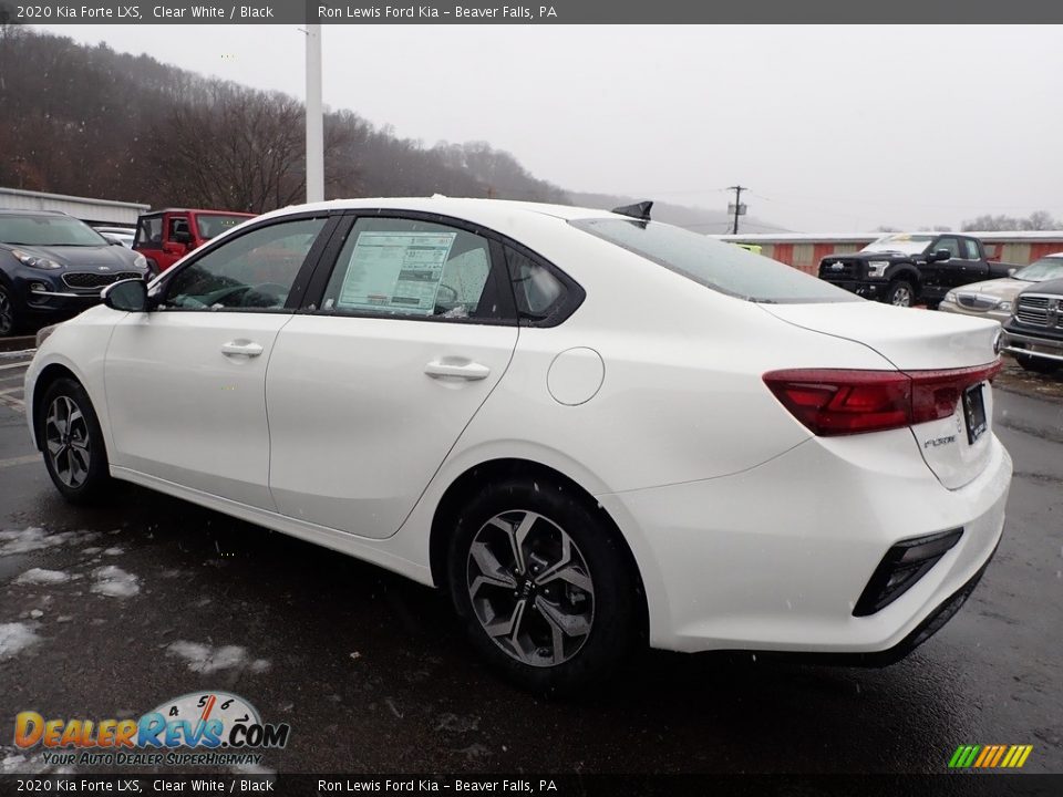 2020 Kia Forte LXS Clear White / Black Photo #5