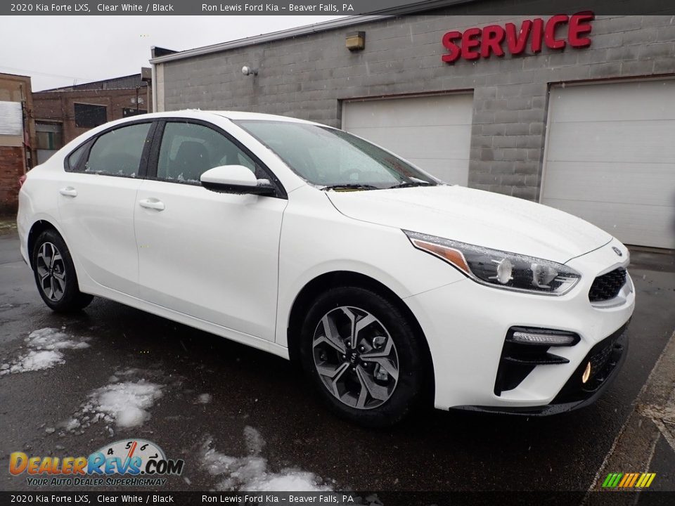 2020 Kia Forte LXS Clear White / Black Photo #9