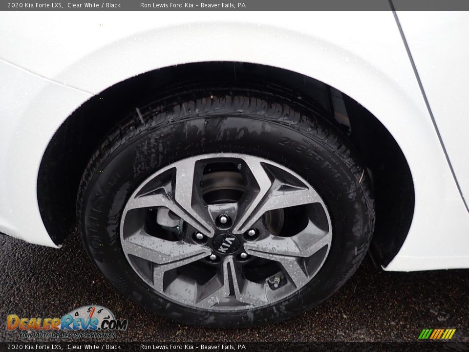 2020 Kia Forte LXS Clear White / Black Photo #10