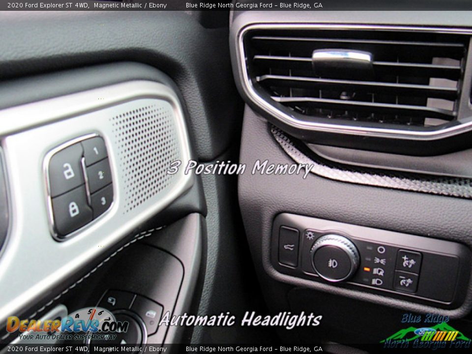 2020 Ford Explorer ST 4WD Magnetic Metallic / Ebony Photo #25