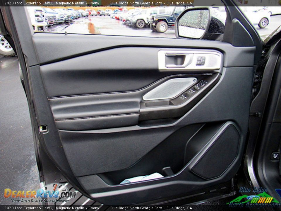 2020 Ford Explorer ST 4WD Magnetic Metallic / Ebony Photo #27