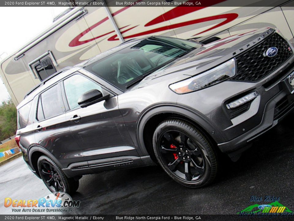 2020 Ford Explorer ST 4WD Magnetic Metallic / Ebony Photo #32